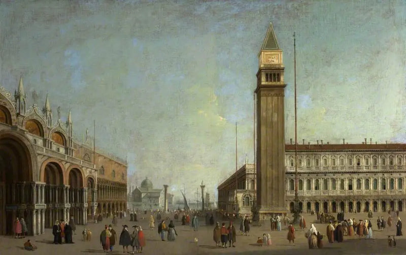 La Piazzetta, Venecia - Canaletto