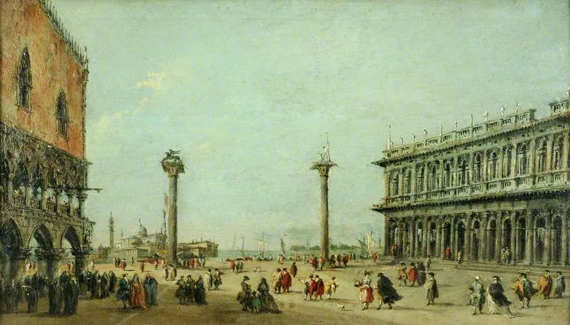 La Piazzetta, Venecia - Francesco Guardi