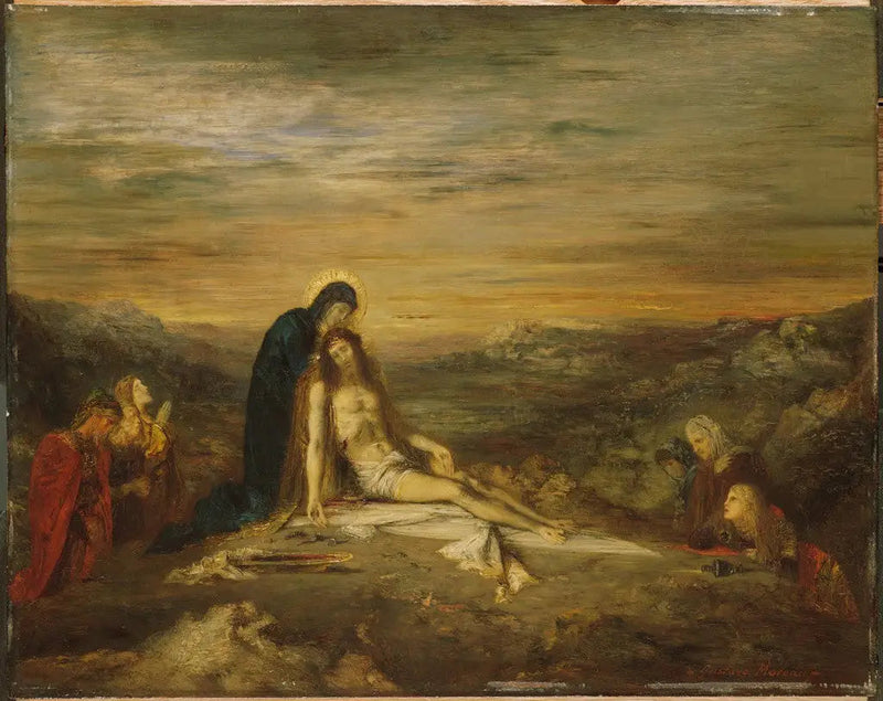 La Piedad - Gustave Moreau