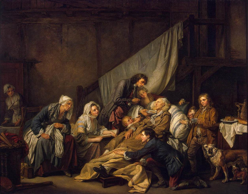 La Piedad filial - Jean-Baptiste Greuze