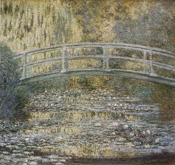 La piscina de agua - Claude Monet