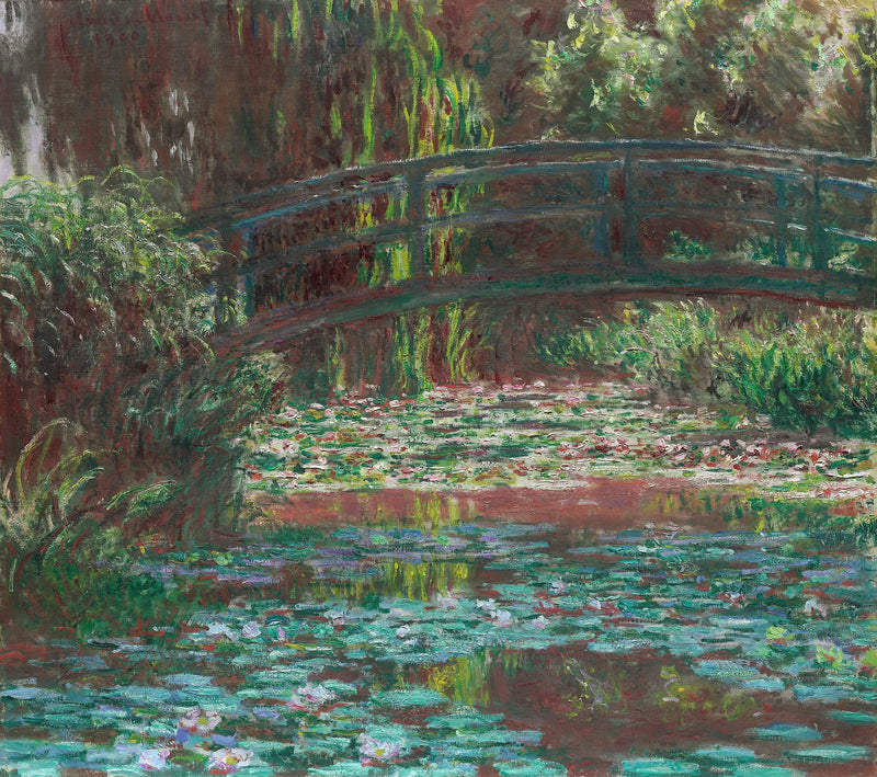La piscina de agua - Claude Monet