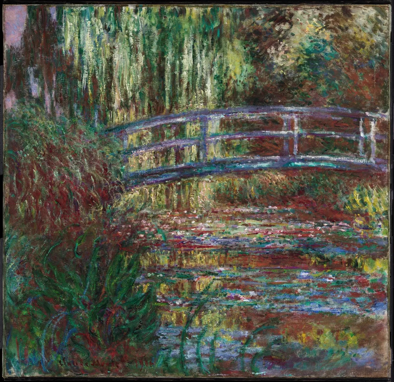 La piscine de lily - Claude Monet image 1 tableau peint à l’huile sur toile
