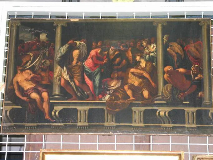 La Piscina Probática - Jacopo Tintoretto