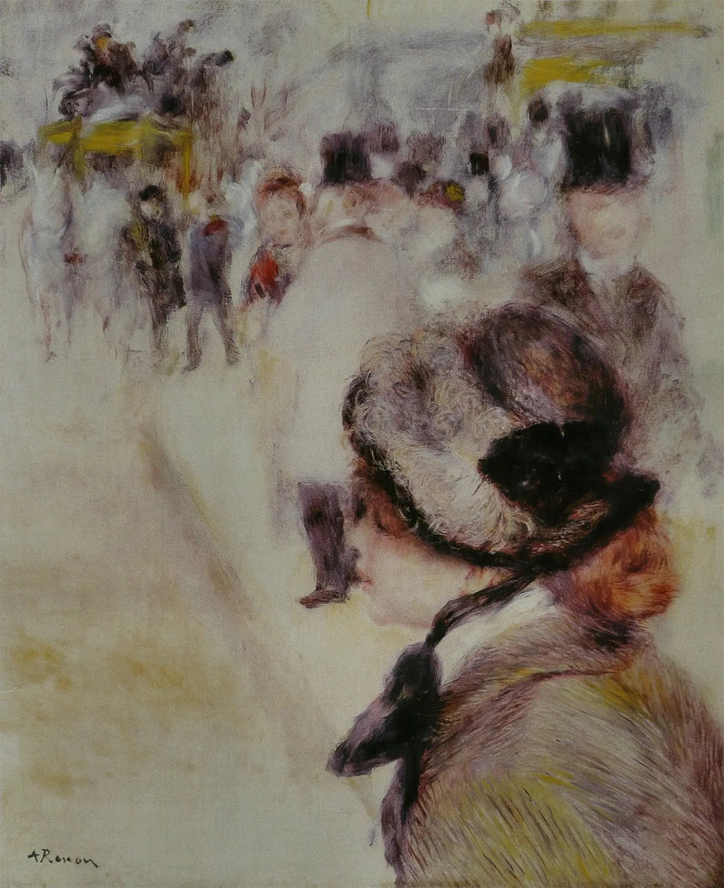 La Plaza Clichy - Pierre-Auguste Renoir