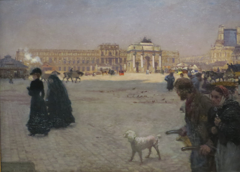 La Plaza del Carrousel - Giuseppe De Nittis