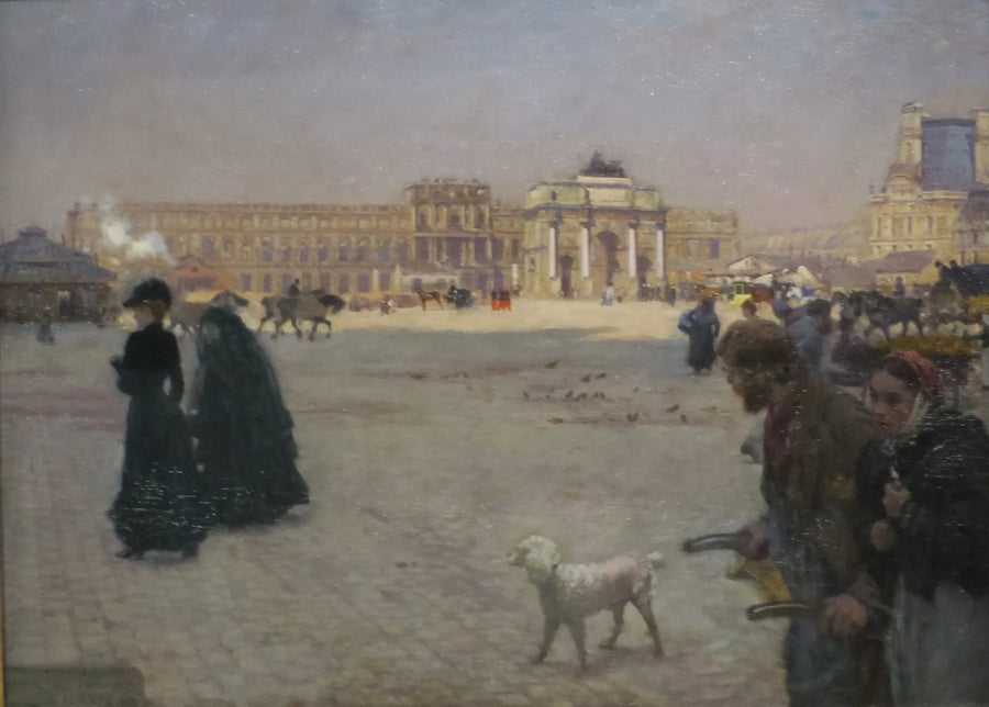 La Plaza del Carrousel - Giuseppe De Nittis