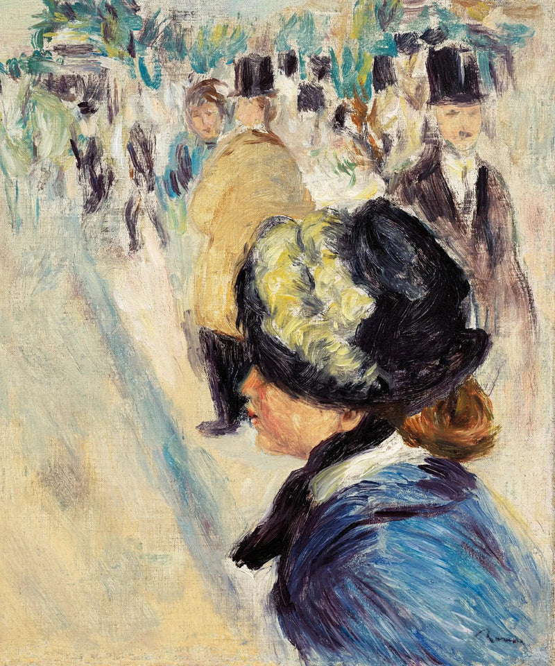 La plaza Pigalle - Pierre-Auguste Renoir