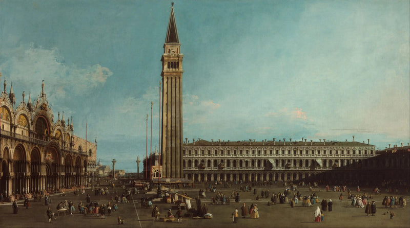 La Plaza de San Marcos, Venecia - Canaletto