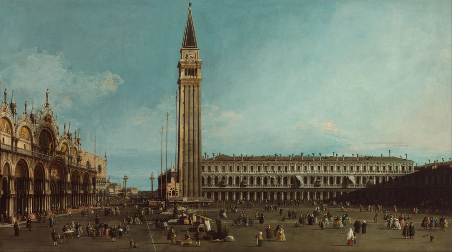 La Plaza de San Marcos, Venecia - Canaletto