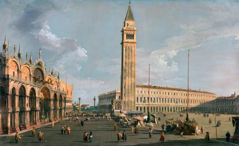 La Plaza de San Marcos, Venecia - Canaletto