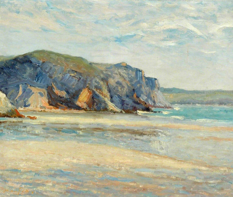 La Playa en Morgat, Finisterre - Maxime Maufra