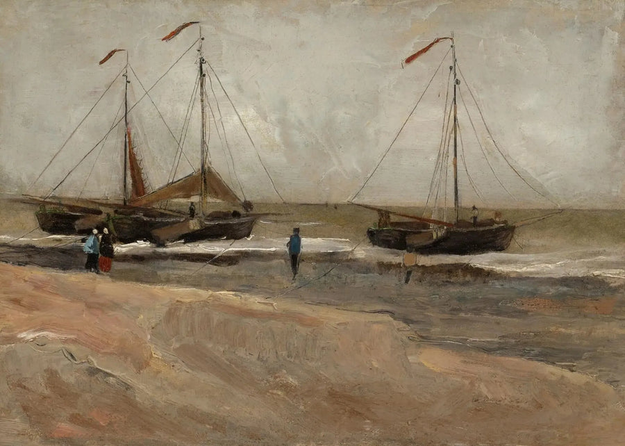 La playa de Scheveningen - Vincent van Gogh