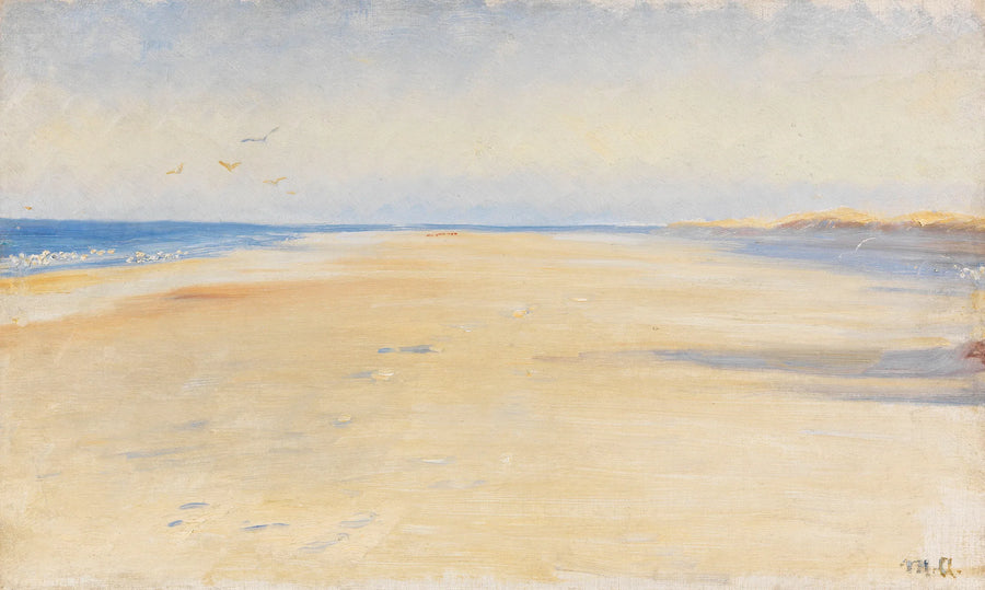 Playa de Skagen. -Michael Peter Ancher