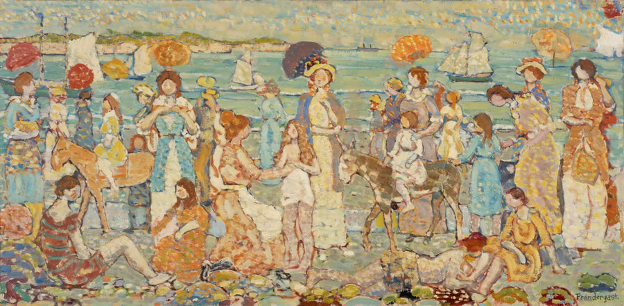 La Playa « N° 3 » - Maurice Prendergast