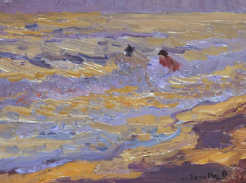 La Playa, Valencia (Dos Bañistas) - Joaquín Sorolla
