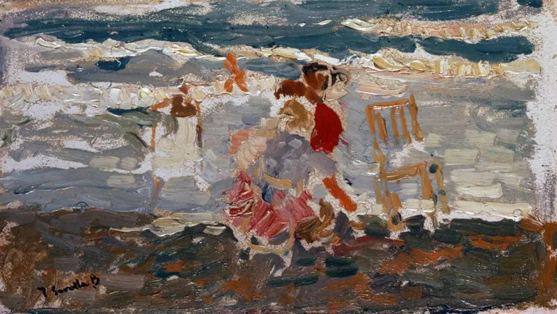 La Playa, Valencia (Niños) - Joaquín Sorolla