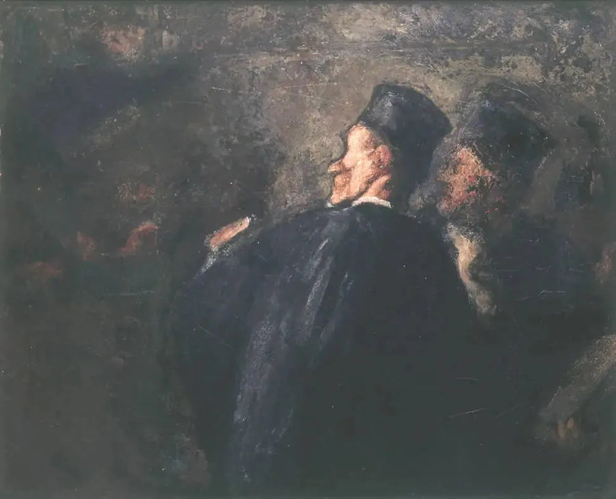 La Pleito - Honoré Daumier