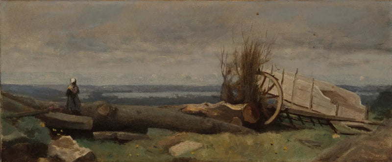 La llanura de La Beauce - Jean-Baptiste Camille Corot