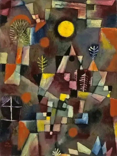 La luna llena - Paul Klee