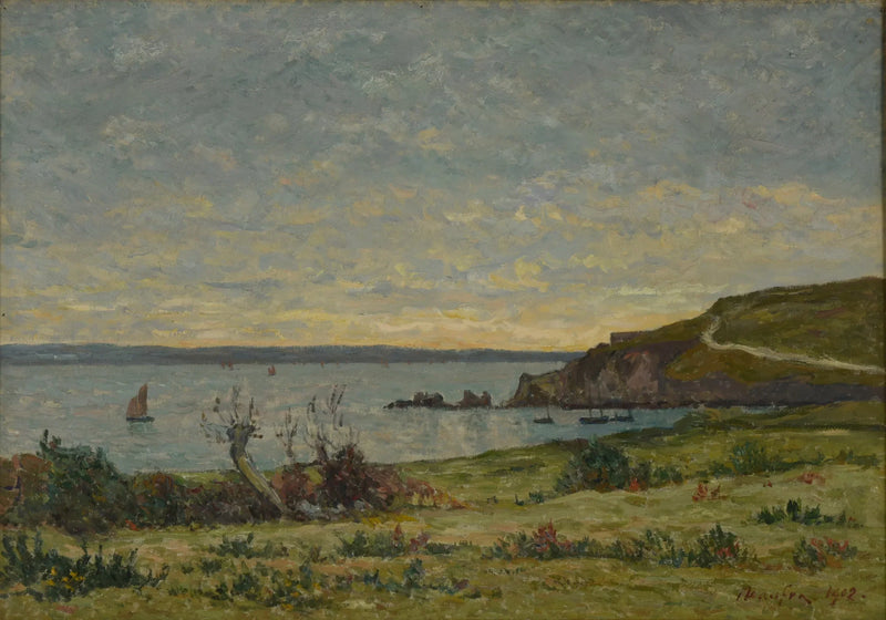 La punta de Cador (en Morgat) - Maxime Maufra