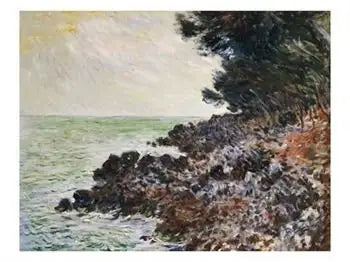 La punta del cabo Martin - Claude Monet