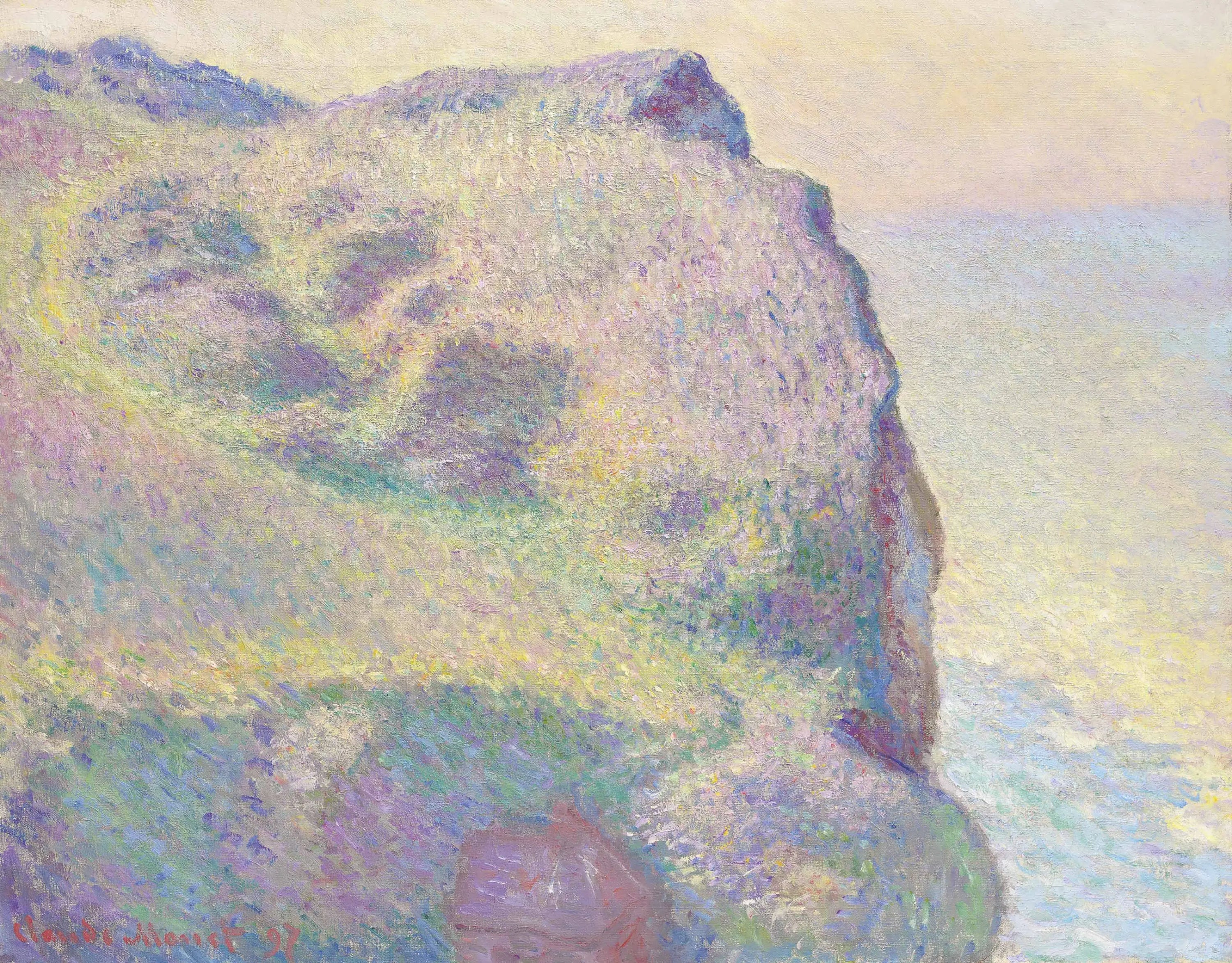 Reproduction du tableau « La Pointe du Petit Ailly - Claude Monet » par Alpha Reproduction en peinture à l’huile