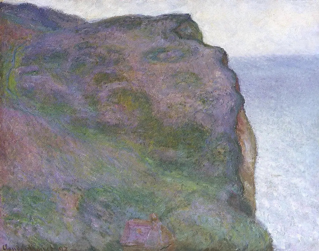 Reproduction du tableau « La Pointe du Petit Ailly, temps gris - Claude Monet » par Alpha Reproduction en peinture à l’huile