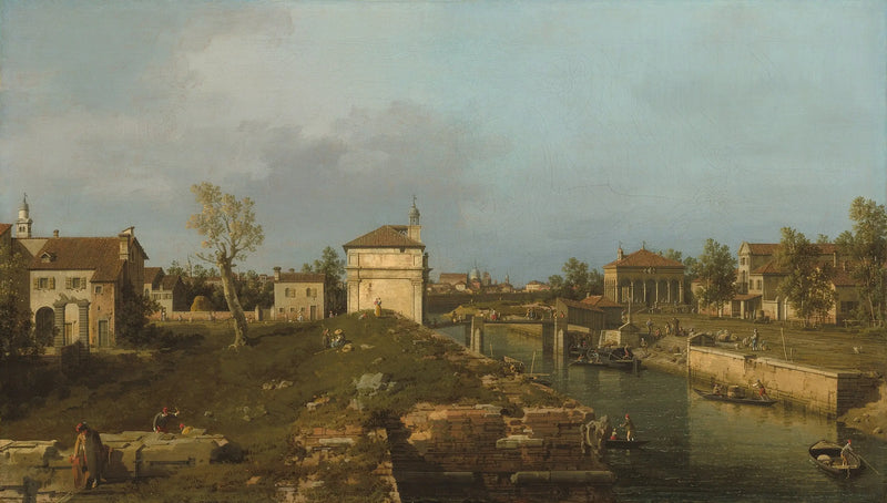 La Porta Portello, Padua - Canaletto