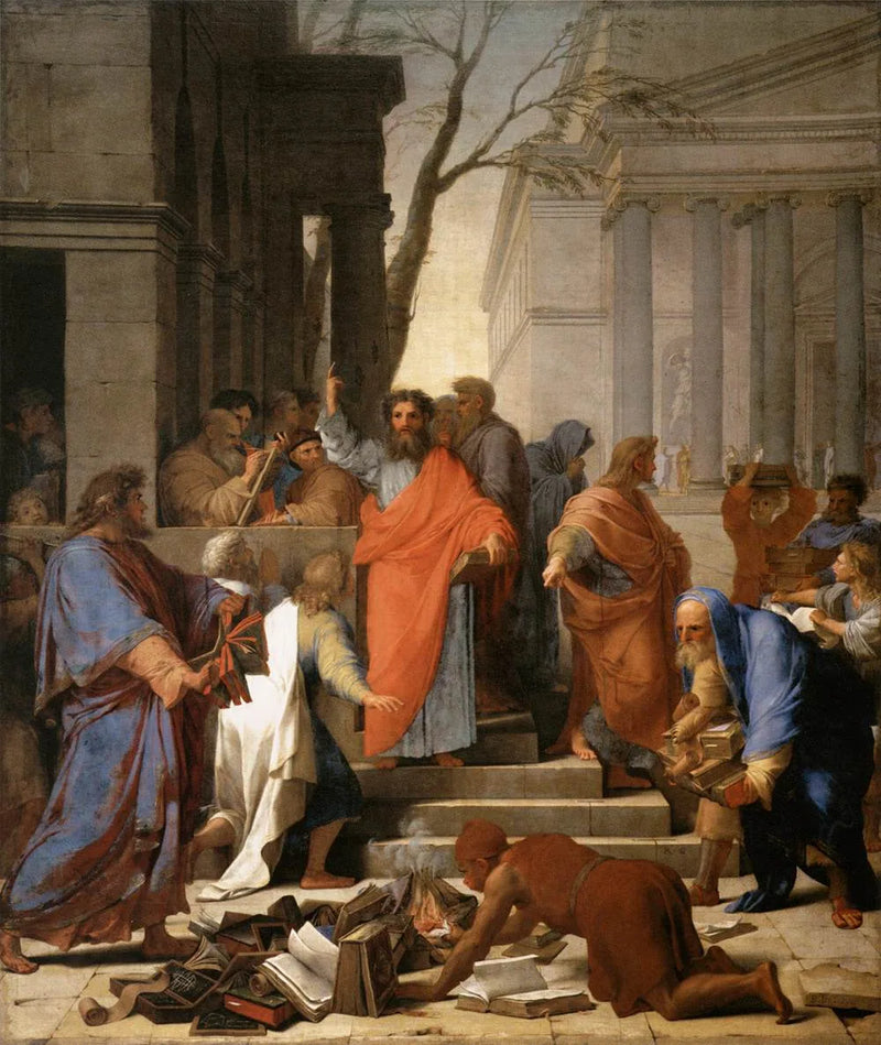 La Predicación de san Pablo en Éfeso - Eustache Le Sueur