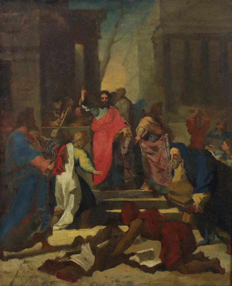 La Predicación de san Pablo en Éfeso - Théodore Géricault
