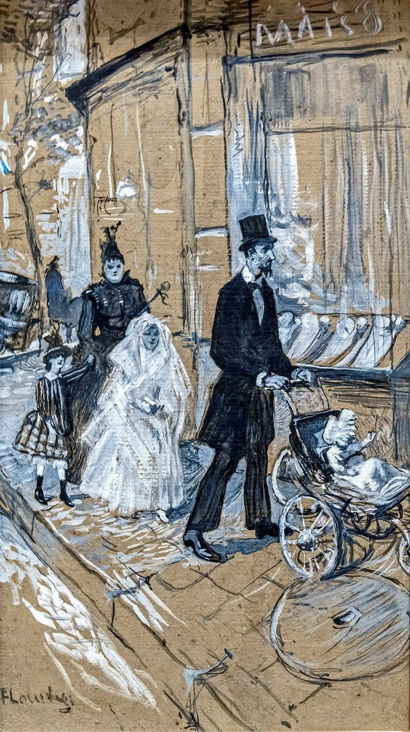 La Primera comunión - Henri de Toulouse-Lautrec