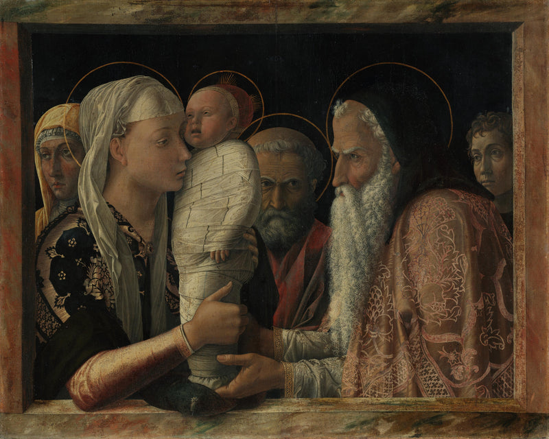 La Presentación en el Templo - Andrea Mantegna