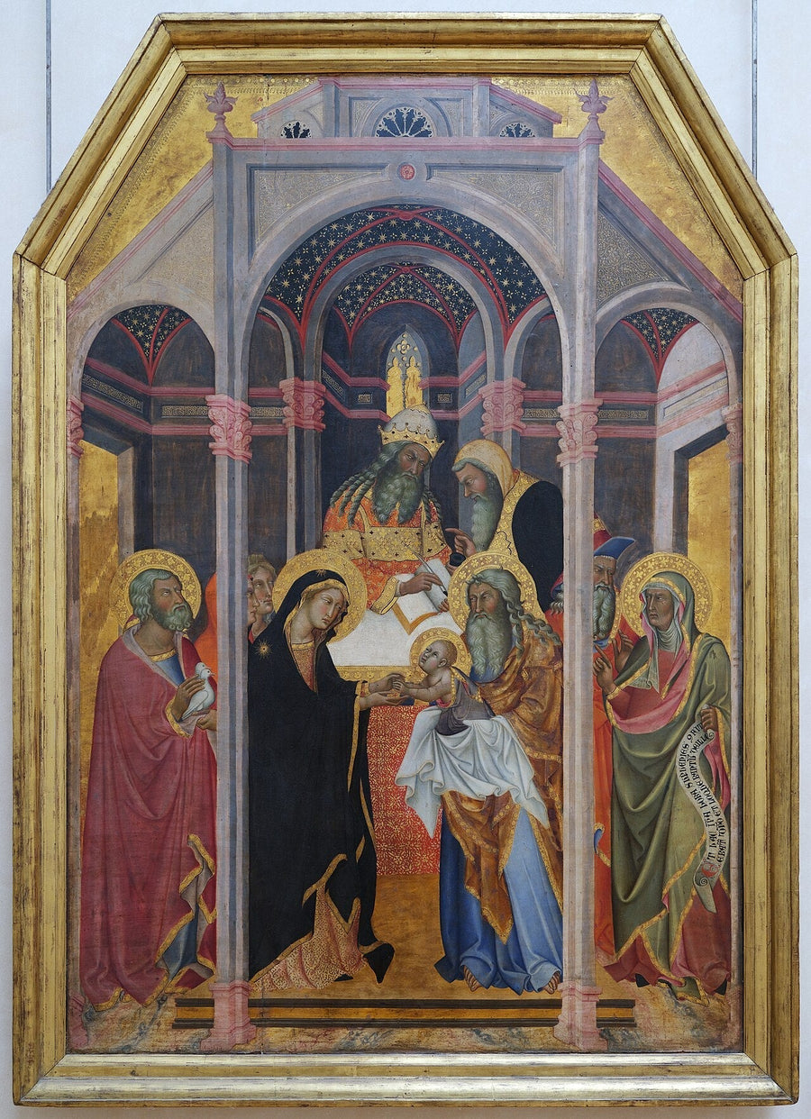 La Presentación en el Templo - Bartolo di Fredi