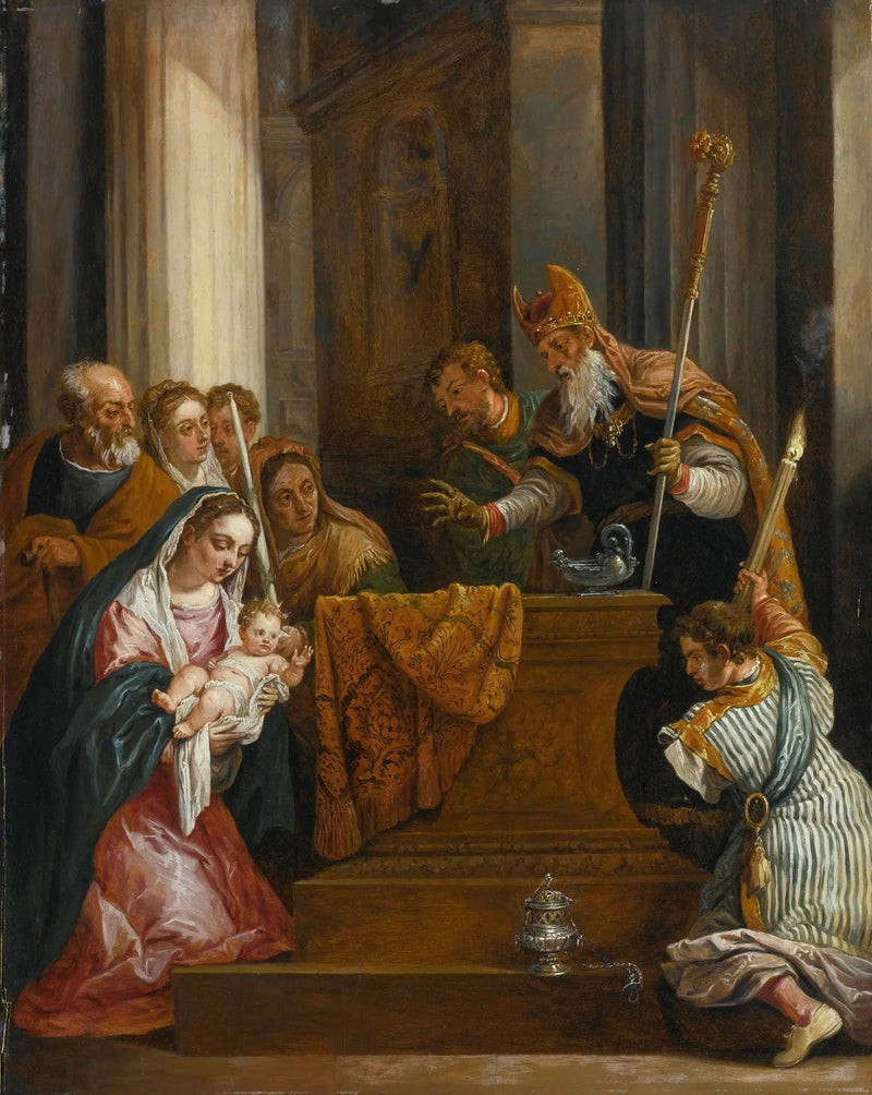 La Presentación en el Templo - David Teniers el Joven