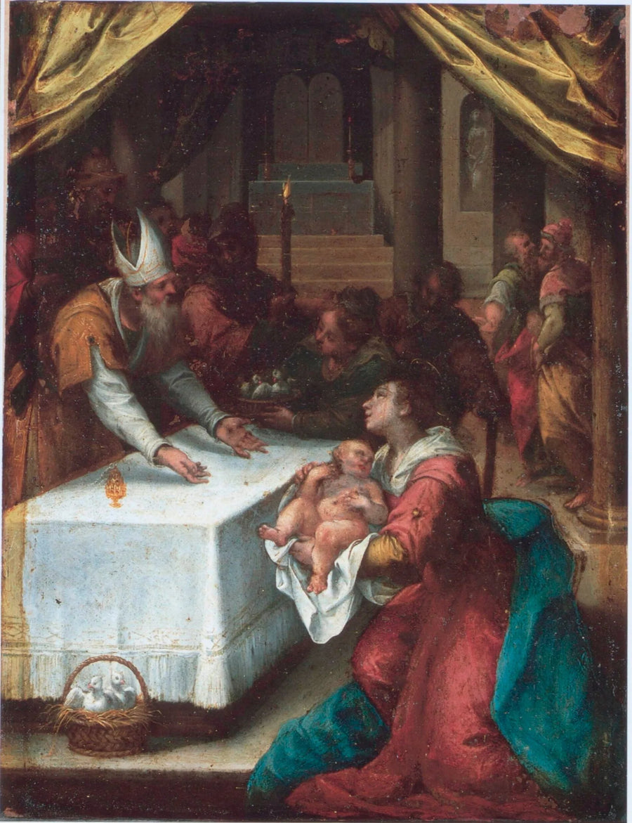 La Presentación en el Templo - Denis Calvaert