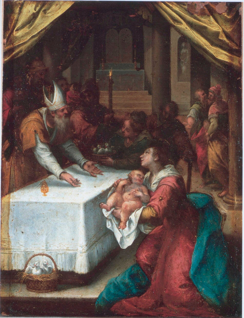 La Presentación en el Templo - Denis Calvaert