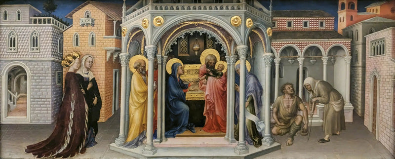La Presentación en el Templo - Gentile da Fabriano