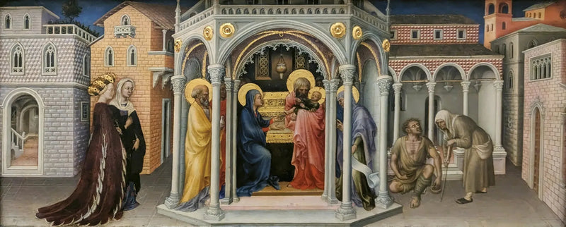 La Presentación en el Templo - Gentile da Fabriano