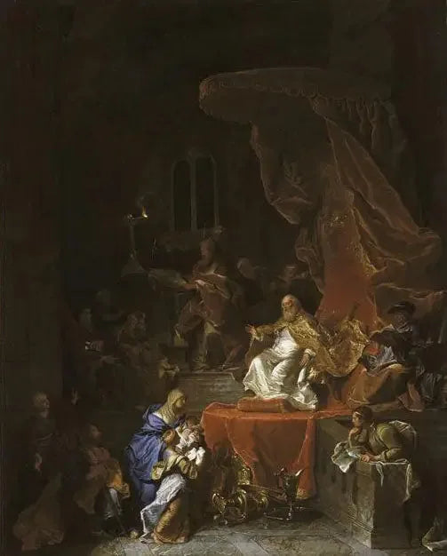 La Presentación en el templo - Hyacinthe Rigaud