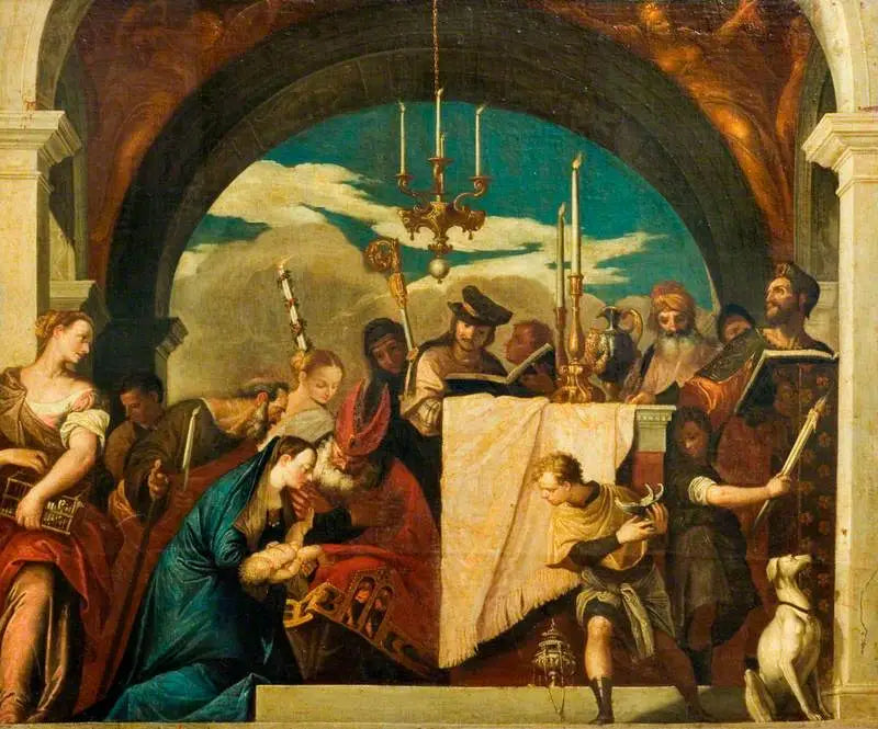 La Presentación en el Templo - Paolo Veronese
