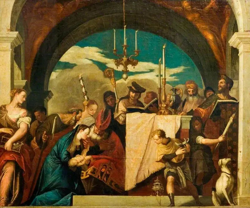 La Presentación en el Templo - Paolo Veronese