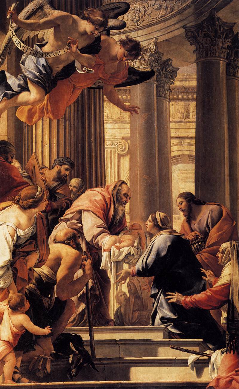 La Presentación en el Templo - Simon Vouet
