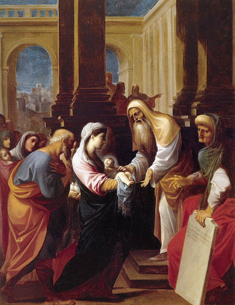 La Presentación del Niño Jesús en el Templo - Ludovico Carracci