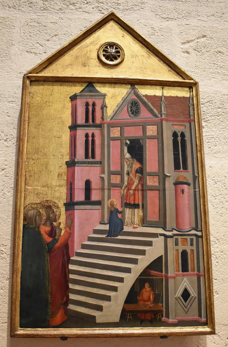 La Presentación de la Virgen en el Templo - Giotto