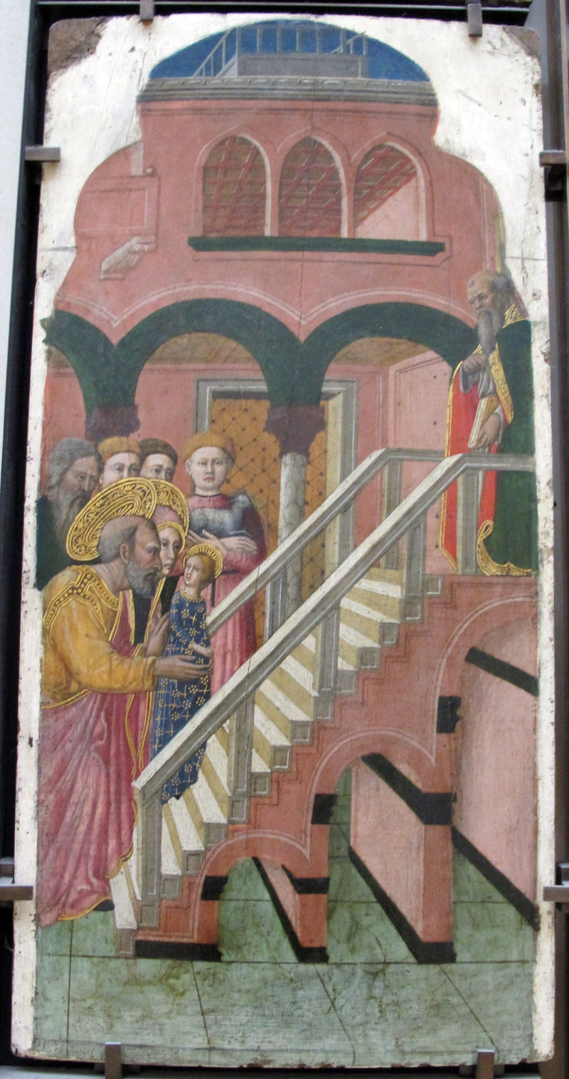 La Presentación de la Virgen en el Templo - Giovanni Francesco da Rimini