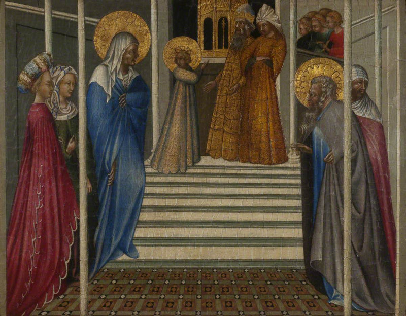 La Presentación de la Virgen - Giovanni di Paolo