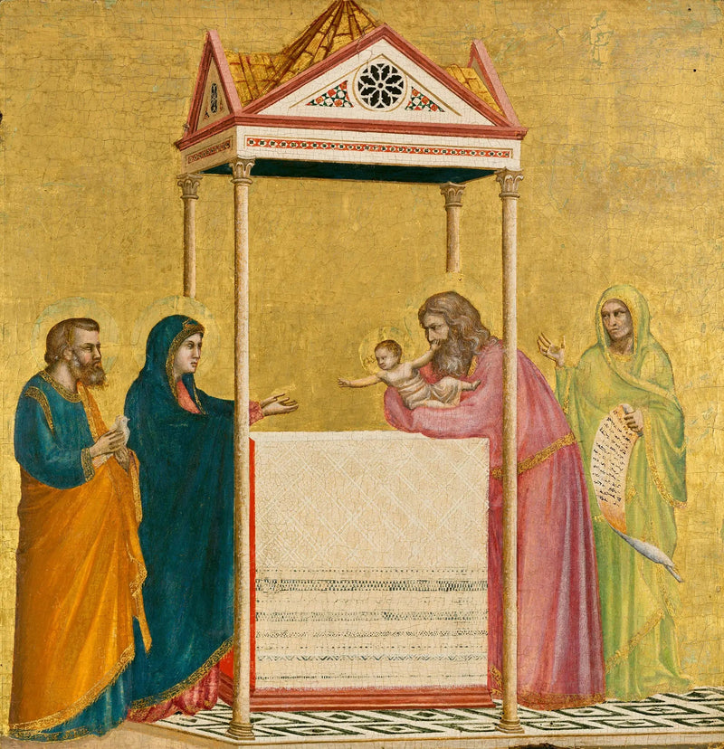 La Presentación de Cristo en el Templo - Giotto
