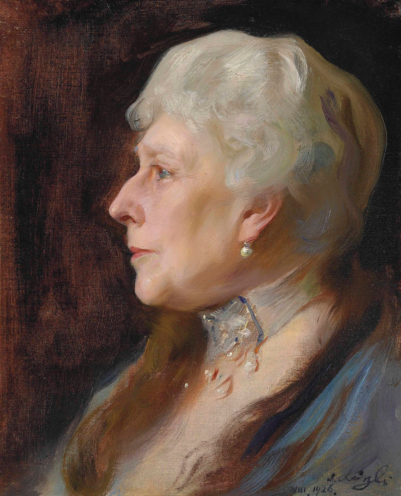 Princesa Beatriz, viuda del príncipe Enrique de Battenberg - Felipe de Laoszlo