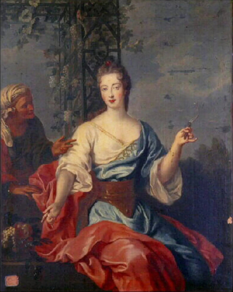 La princesa de Lorena, abadesa de Remiremont - Pierre Mignard